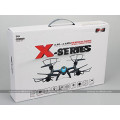 Drone de helicóptero drone fantasma MJX X500 2.4G 6 eixos 3D Roll FPV Quadcopter Kits de transmissão em tempo real